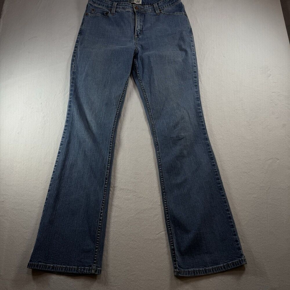 Signature by Levi Strauss Jeans Women's Size 12 Bootcut Stretch Color Blue